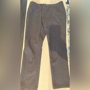 Men’s RW&CO Slim-Fit Brushed-Twill Pant, Size 31 Waist, Brown